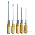 5PCS Screwdrivers with Wooden Handle